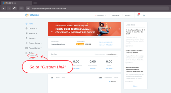 seller dasshboard