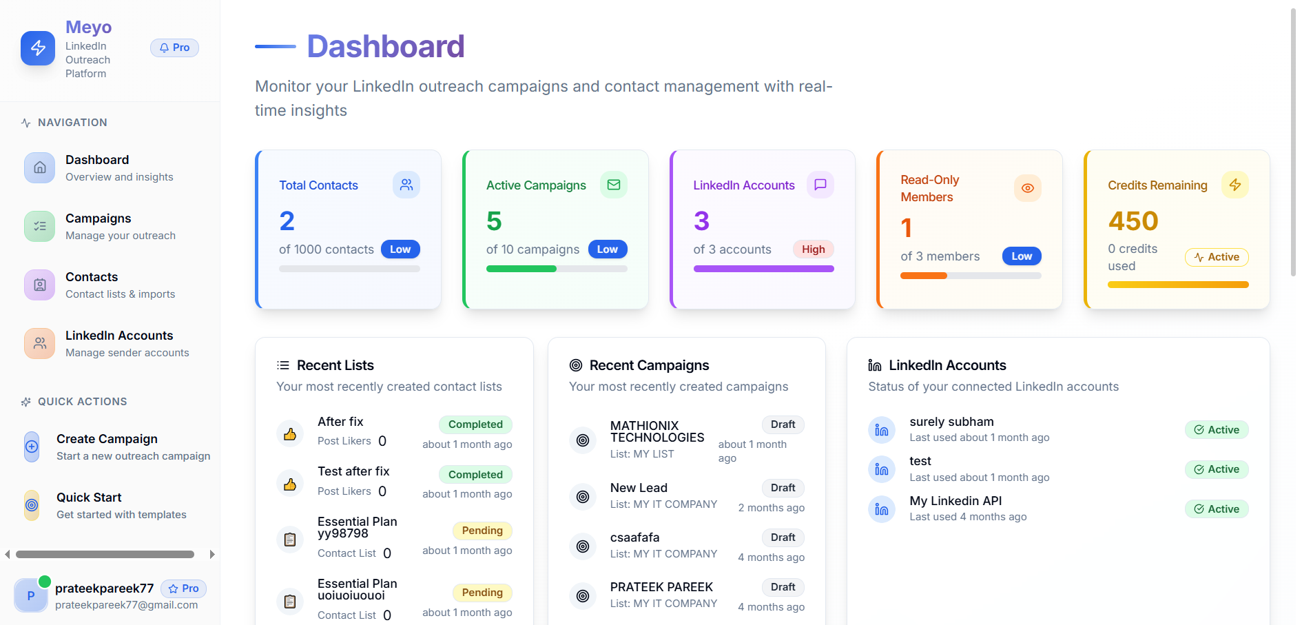 linkedin outreach crm