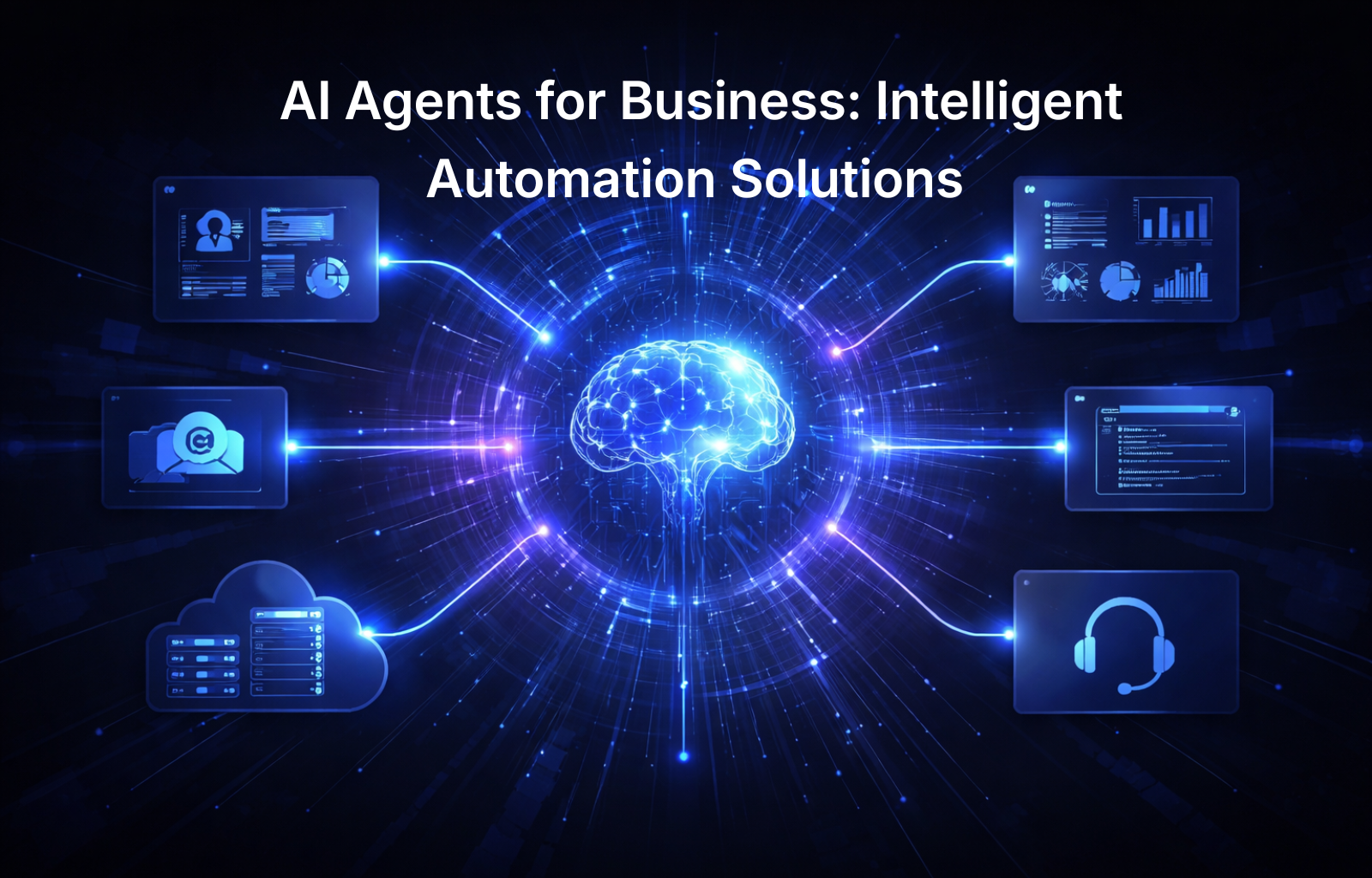 AI Agents for Business | Intelligent Automation Solutions by Mathionix Technologies