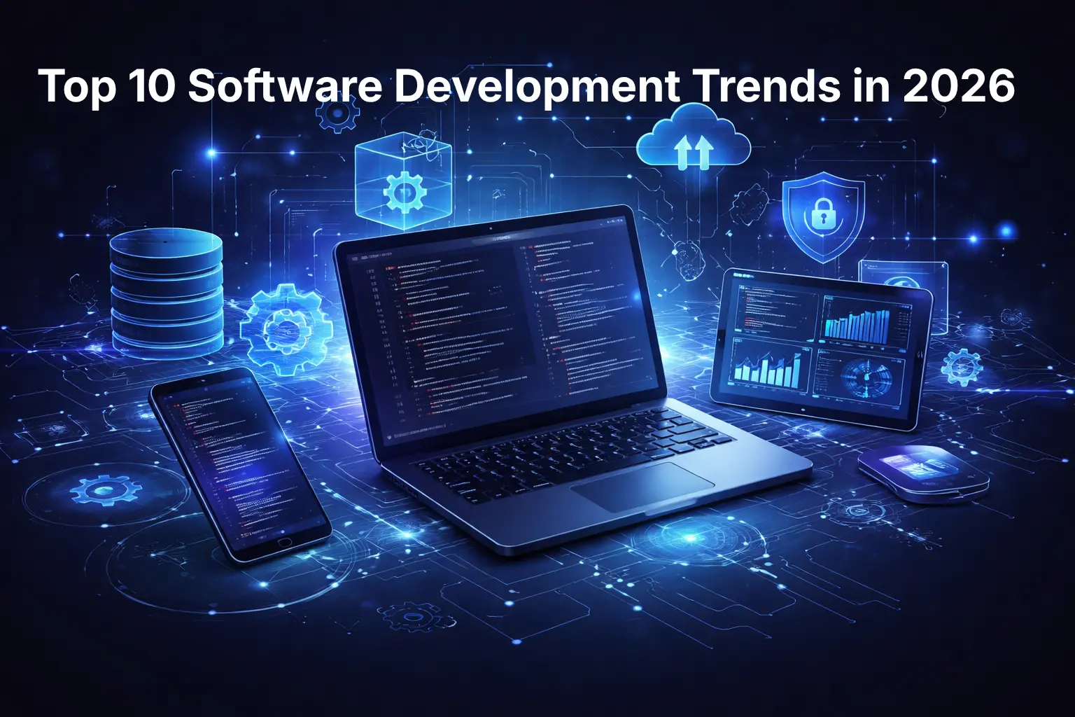 Top 10 Software Development Trends in 2026: Benefits & Real-World Examples 